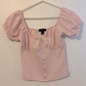 Cute pink summer top